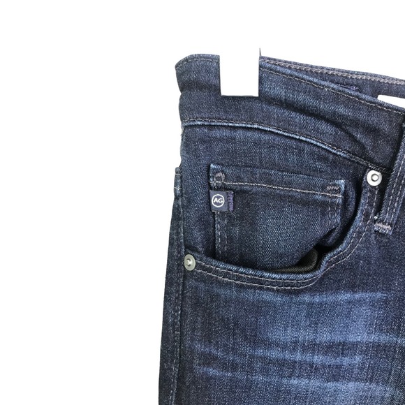 AG Adriano Goldschmied Women's The Stilt Cigarette Leg Jeans Blue Dark Wash 26R - Picture 4 of 9
